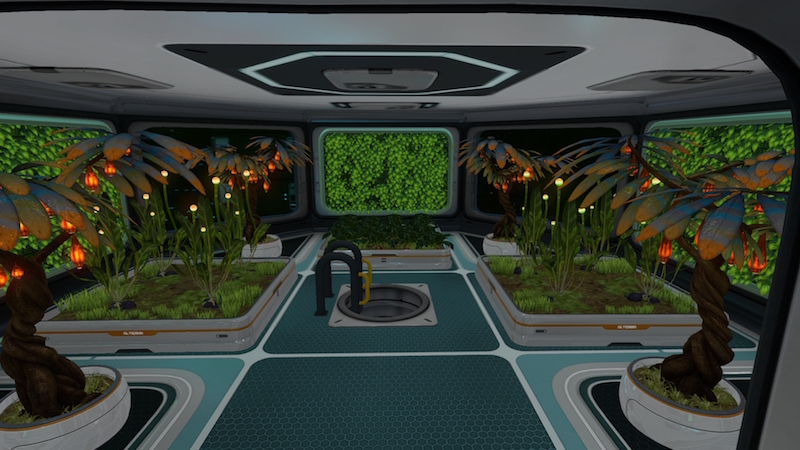 The living walls are a great touch.